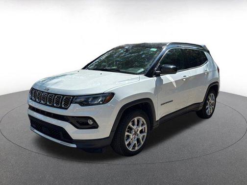 Bright White Clearcoat 2025 Jeep Compass Limited