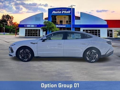 Serenity White 2026 Hyundai SONATA SEL