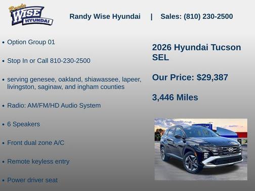 2026 Hyundai TUCSON SEL