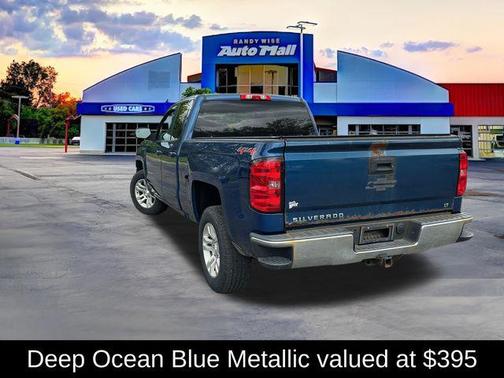 Deep Ocean Blue Metallic 2016 Chevrolet Silverado 1500 1LT