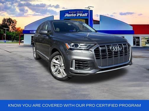 Samurai Gray Metallic 2022 Audi Q7 55 Premium Plus