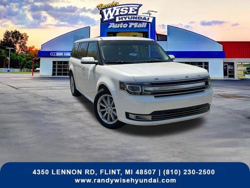WHITE PLATINUM MET TRI-COAT 2016 Ford Flex Limited