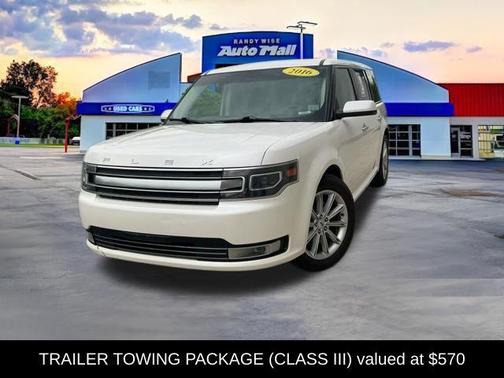 WHITE PLATINUM MET TRI-COAT 2016 Ford Flex Limited