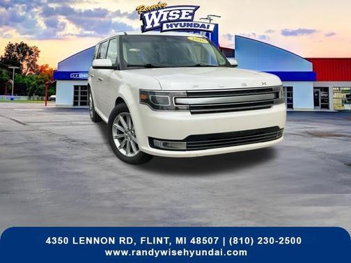 WHITE PLATINUM MET TRI-COAT 2016 Ford Flex Limited