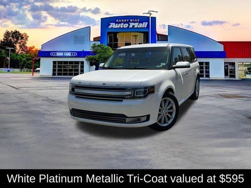 WHITE PLATINUM MET TRI-COAT 2016 Ford Flex Limited