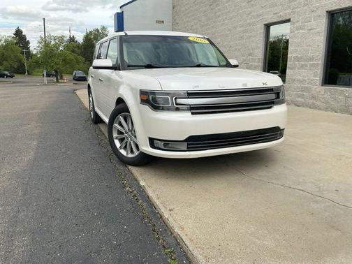 WHITE PLATINUM MET TRI-COAT 2016 Ford Flex Limited