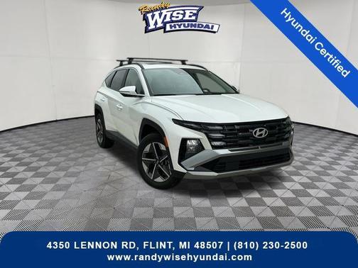 Serenity White Pearl 2025 Hyundai TUCSON SEL Convenience