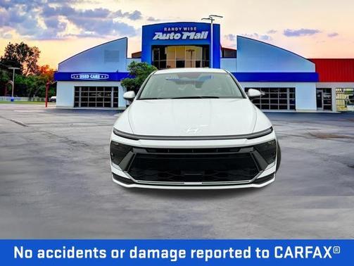 Serenity White 2026 Hyundai SONATA Hybrid Base