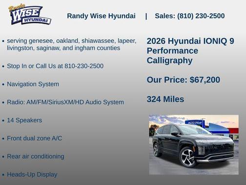 2026 Hyundai IONIQ 9 Performance Calligraphy