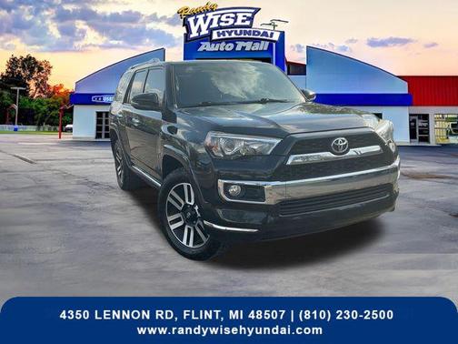 Midnight Black Metallic 2016 Toyota 4Runner Limited