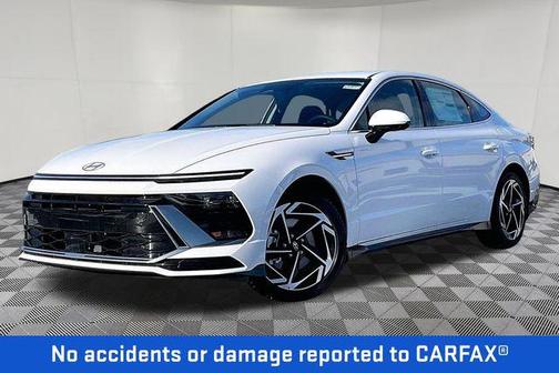 Serenity White 2026 Hyundai SONATA SEL