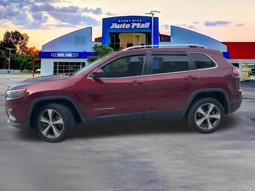 Velvet Red Pearlcoat 2019 Jeep Cherokee Limited