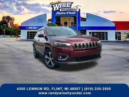 Velvet Red Pearlcoat 2019 Jeep Cherokee Limited