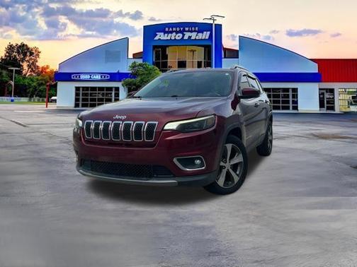 Velvet Red Pearlcoat 2019 Jeep Cherokee Limited