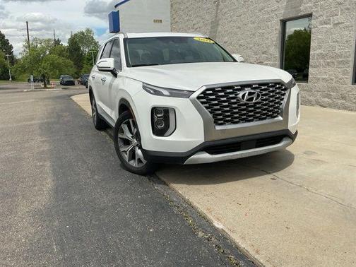 Hyper White 2021 Hyundai PALISADE SEL
