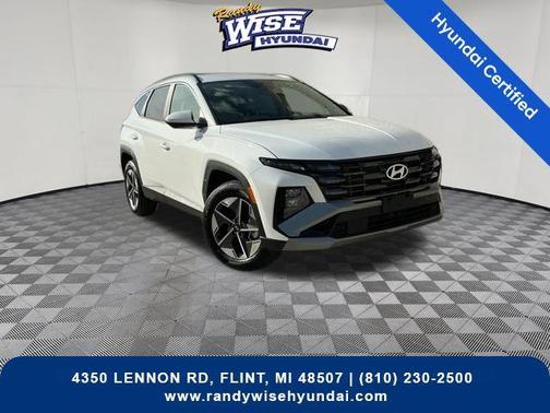 Serenity White Pearl 2025 Hyundai TUCSON SEL