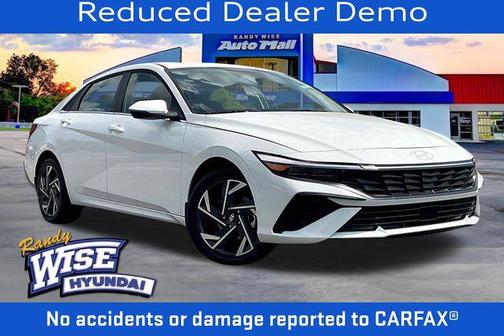 Serenity White 2025 Hyundai ELANTRA HEV Limited