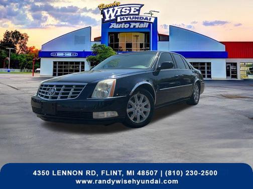 Blue 2009 Cadillac DTS Base