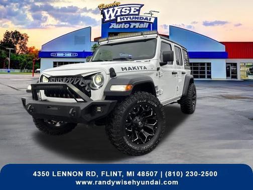 Bright White Clearcoat 2019 Jeep Wrangler Unlimited Sport