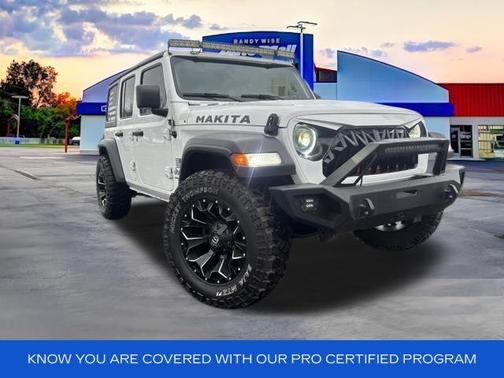 Bright White Clearcoat 2019 Jeep Wrangler Unlimited Sport