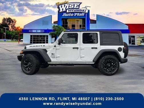 Bright White Clearcoat 2019 Jeep Wrangler Unlimited Sport