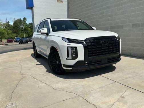 Hyper White 2025 Hyundai PALISADE Calligraphy Night Edition