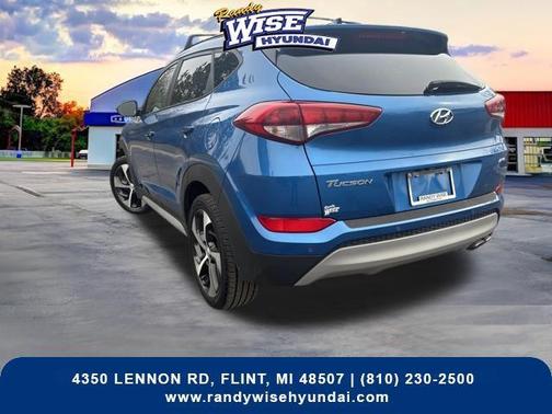 Aqua Blue 2018 Hyundai TUCSON Value