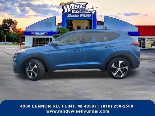Aqua Blue 2018 Hyundai TUCSON Value