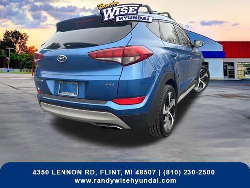 Aqua Blue 2018 Hyundai TUCSON Value