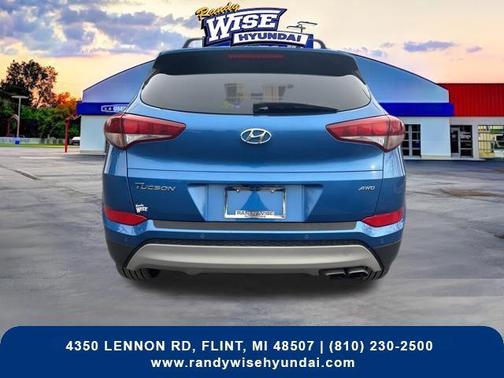 Aqua Blue 2018 Hyundai TUCSON Value