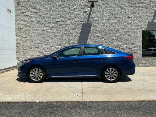 Lakeside Blue 2015 Hyundai SONATA Sport