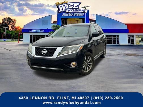 Magnetic Black 2015 Nissan Pathfinder Platinum