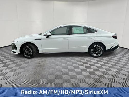 Serenity White 2026 Hyundai SONATA SEL