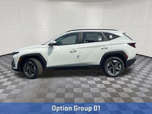 Creamy White Pearl 2026 Hyundai TUCSON Hybrid SEL