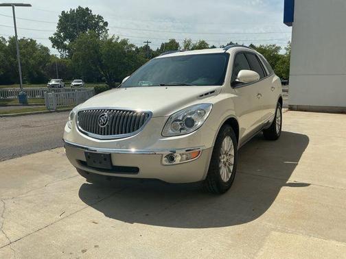 White Diamond Tricoat 2012 Buick Enclave Leather