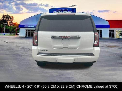White Frost Tricoat 2016 GMC Yukon Denali