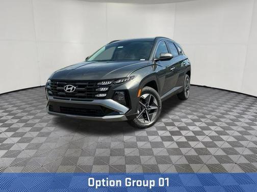 Amazon Gray 2026 Hyundai TUCSON Hybrid SEL Convenience