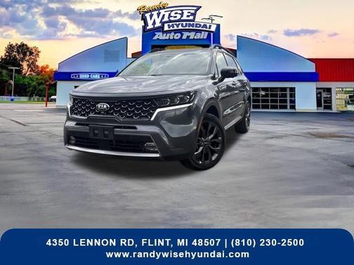 Gravity Grey 2021 Kia Sorento SX