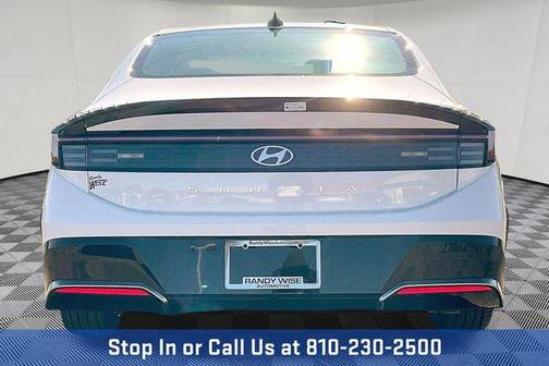 Serenity White 2026 Hyundai SONATA SEL