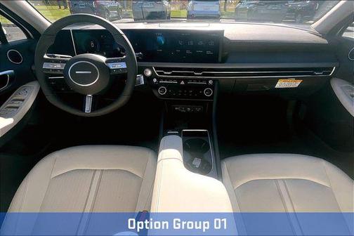 Serenity White 2026 Hyundai SONATA SEL