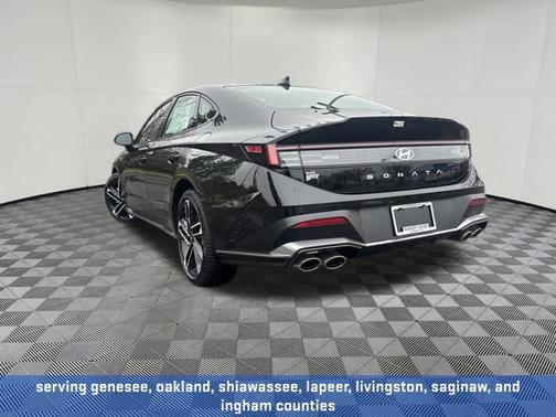 Abyss Black 2026 Hyundai SONATA N Line
