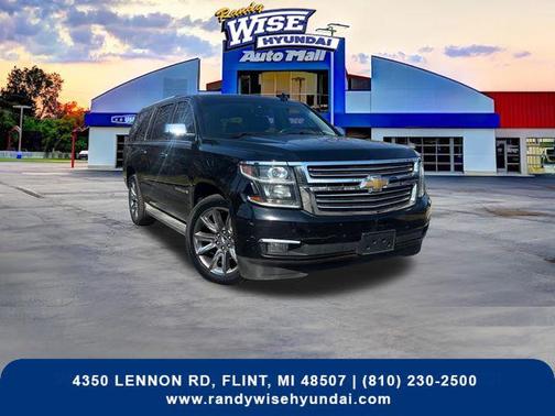 Black 2015 Chevrolet Suburban 1500 LTZ