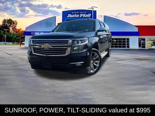 Black 2015 Chevrolet Suburban 1500 LTZ