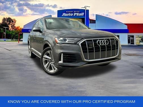 Samurai Gray Metallic 2022 Audi Q7 55 Premium Plus