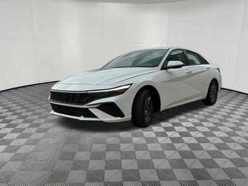 Serenity White 2024 Hyundai ELANTRA HEV Blue