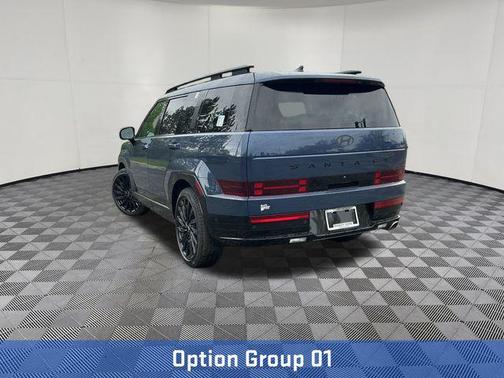 Atlantis Blue 2026 Hyundai SANTA FE Calligraphy