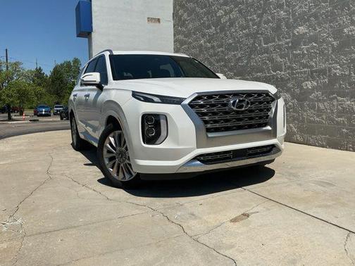 Hyper White 2020 Hyundai PALISADE Limited