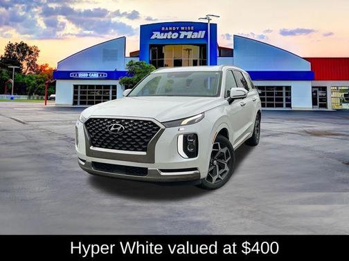 Hyper White 2022 Hyundai PALISADE Calligraphy