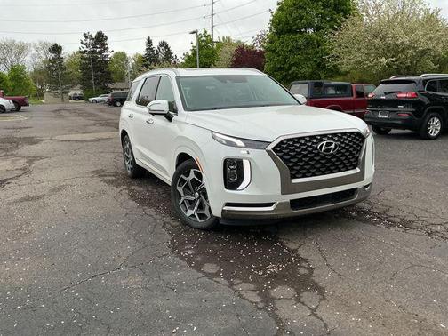 Hyper White 2022 Hyundai PALISADE Calligraphy