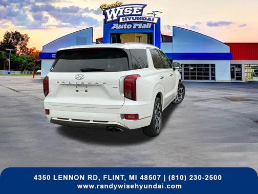 Hyper White 2022 Hyundai PALISADE Calligraphy